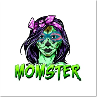 Momster Posters and Art